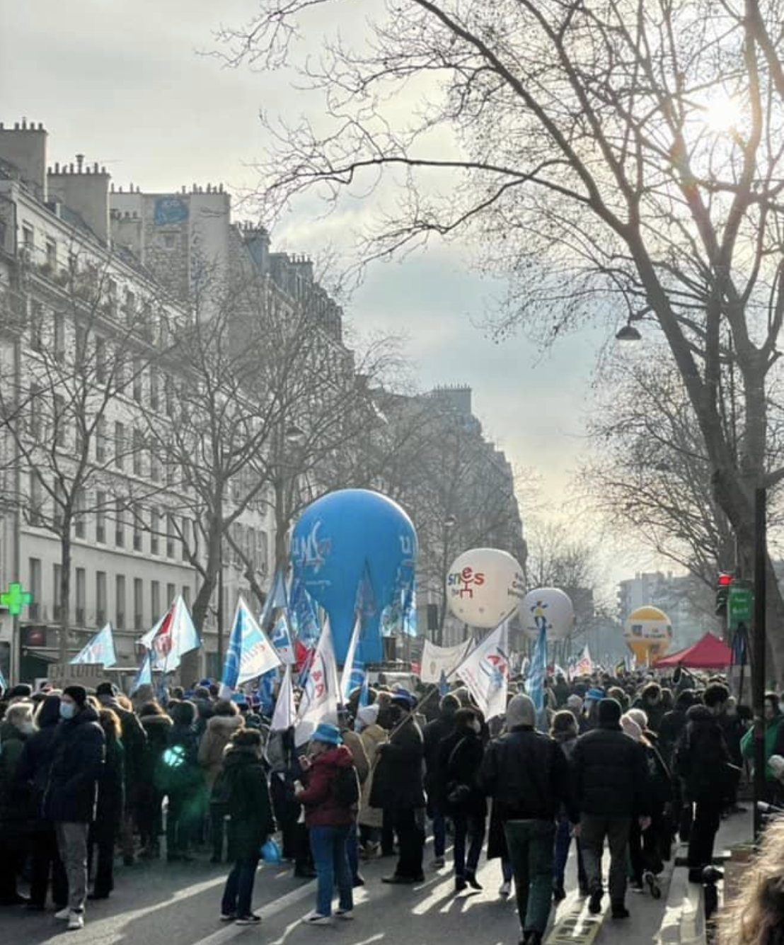 Featured image for “À Paris I Manifestation du monde enseignant”