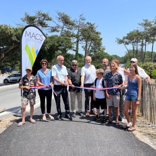 À Messanges et à Moliets-et-Maâ I Inauguration nouvelles infrastructures cyclables
