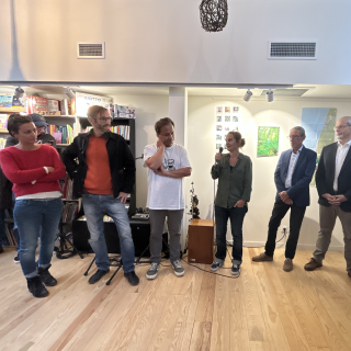 À Capbreton I Inauguration des nouveaux locaux de la librairie LE VENT DÉLIRE